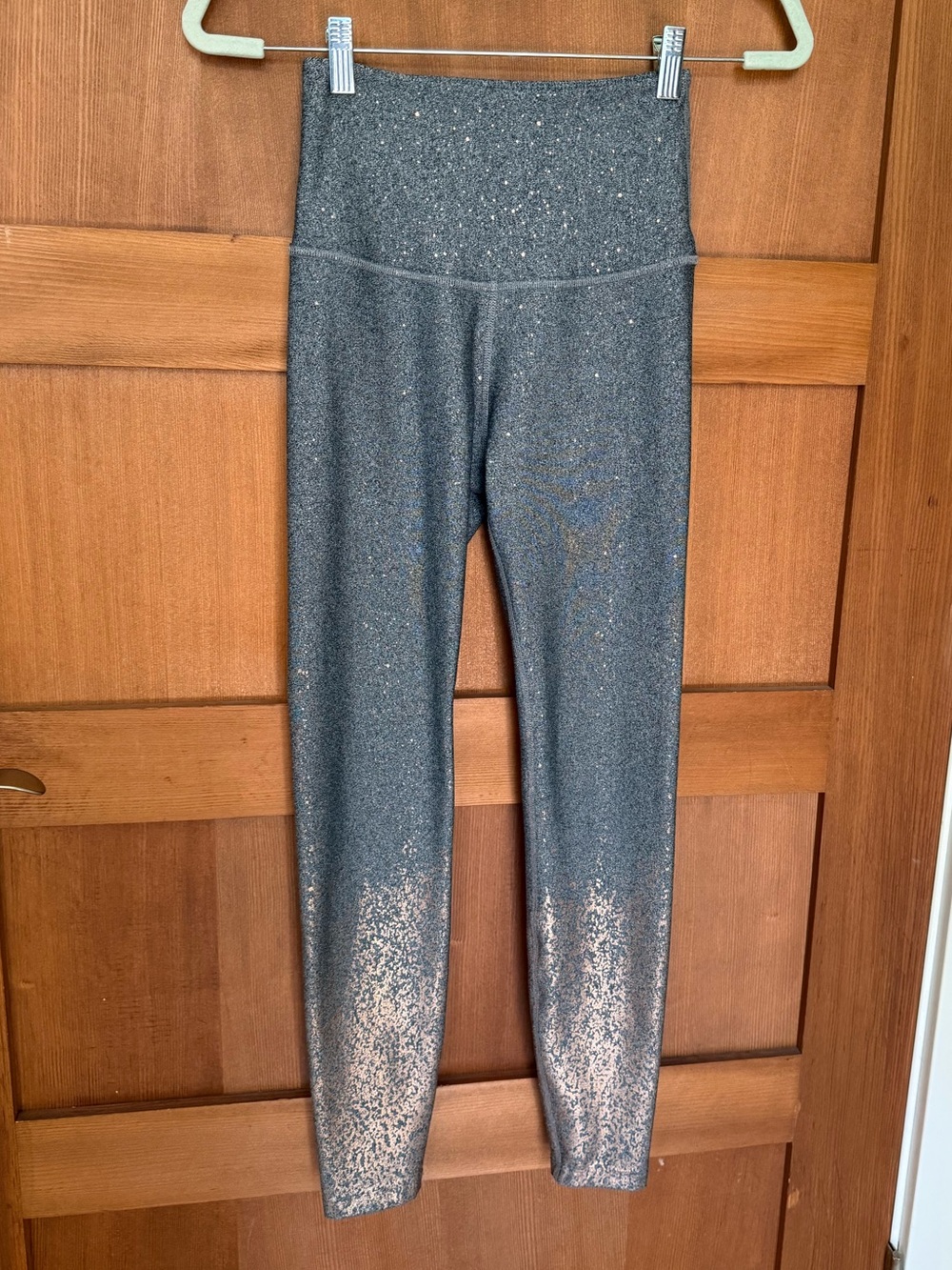Beyond Yoga Sparkle Ombre High-Waist Leggings Small